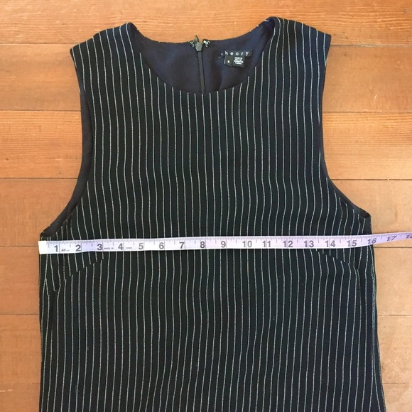 DONATED Theory Cute Striped Shift Dress - Picture 7 of 7